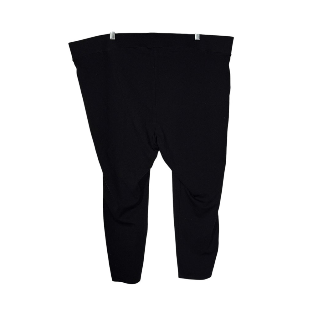 Torrid Full-Length Pocket Ponte Leggings Black Size 4X / 26 Stretch Mid Rise - Picture 3 of 13